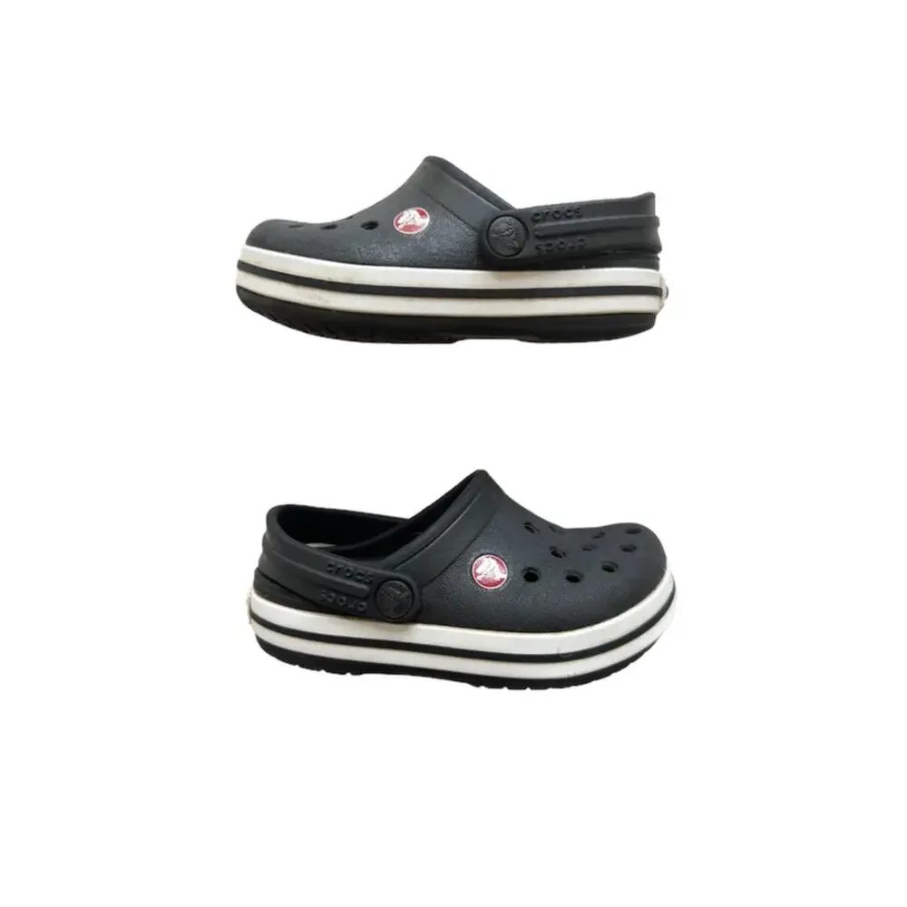 Crocs Black Crocband Clogs Size 7